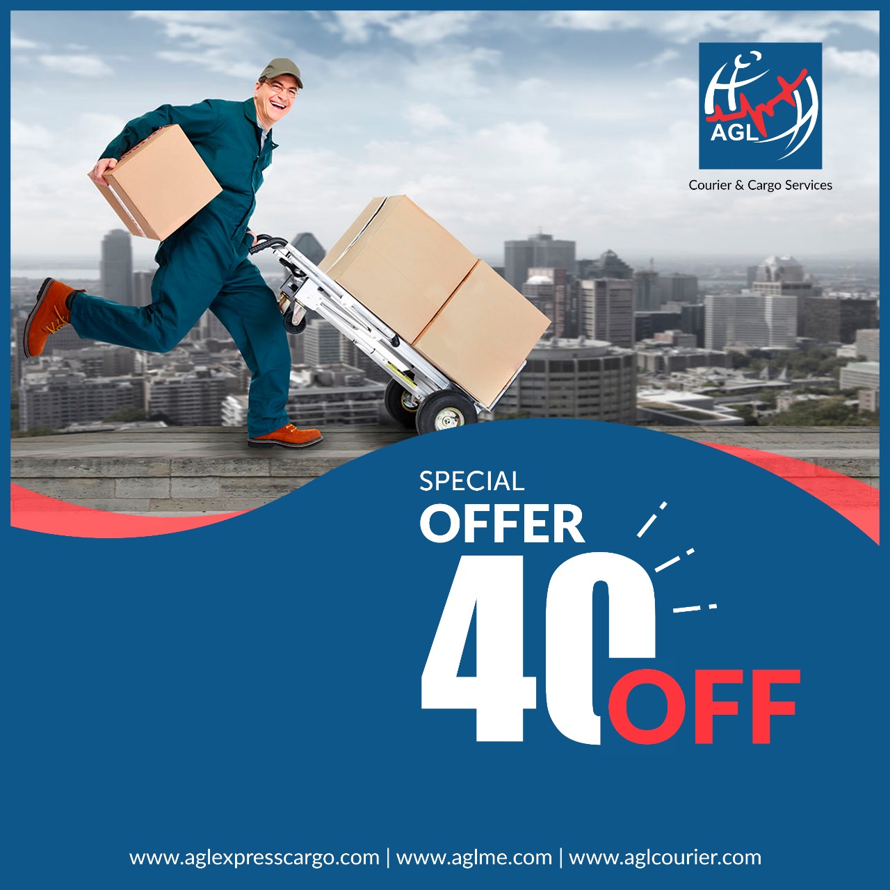 Special offer for courier